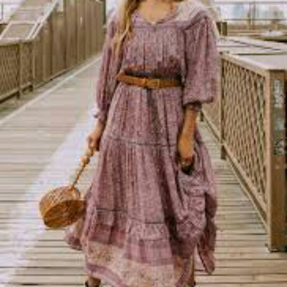 Spell and the Gypsy Dahlia Gown Mulberry  S